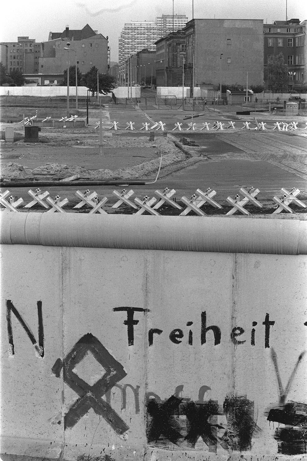 The fall of the Berlin Wall