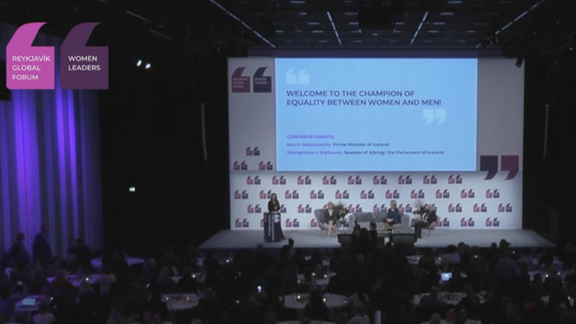 Welcome Address 2019 Women Leaders Global Forum Cbs News Images, Photos, Reviews