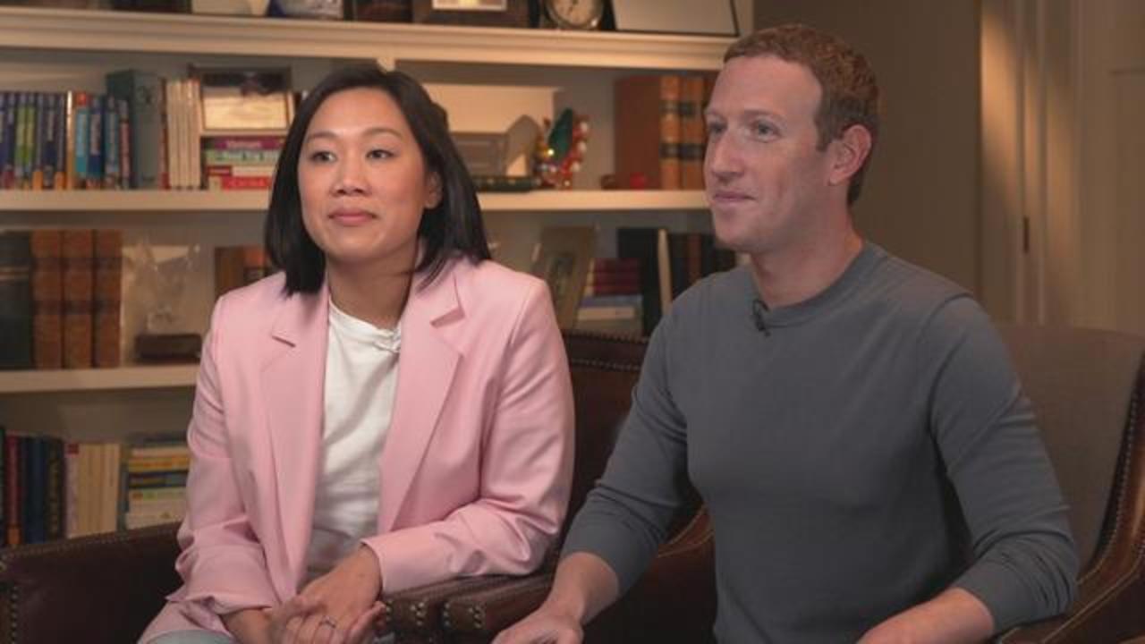 Facebook Ceo Mark Zuckerberg And Wife Priscilla Chan Inside Their Home Cbs News