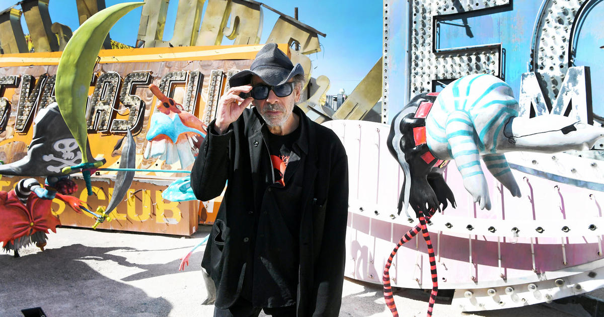 Tim Burton Exhibit At The Neon Museum In Las Vegas