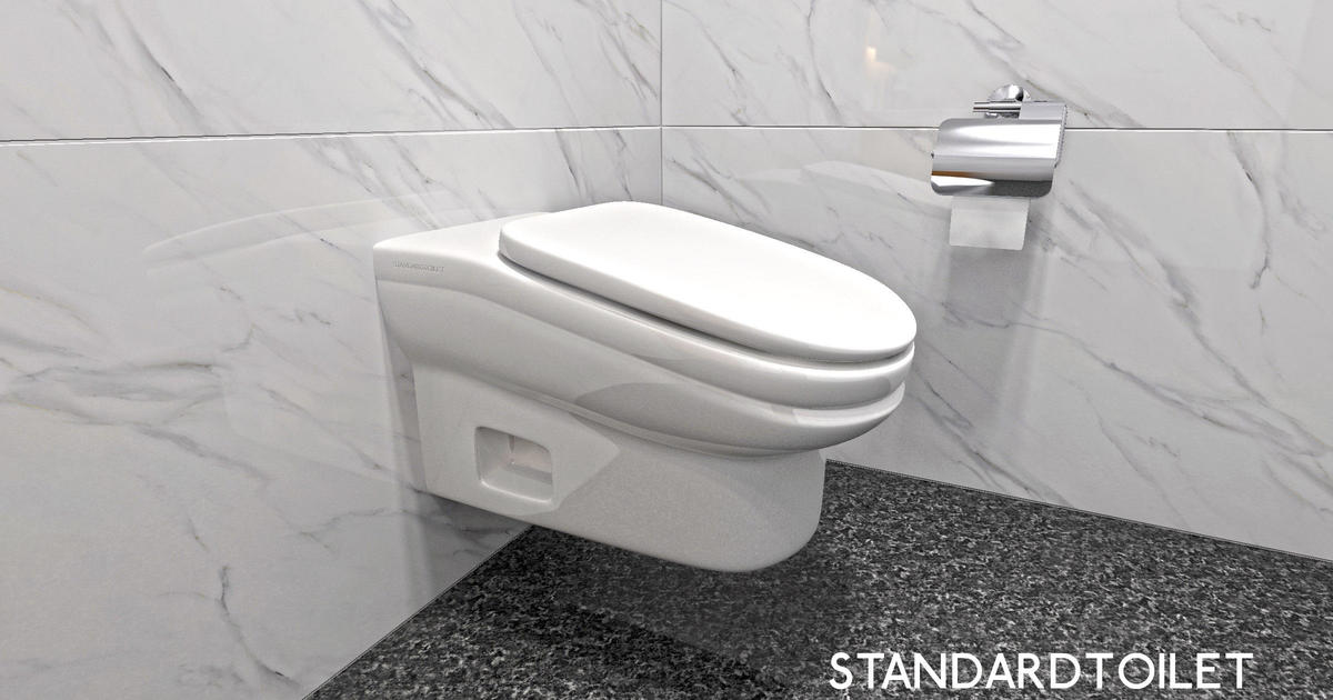 Downward Tilting Toilet Is Designed To Shorten Your Bathroom Break