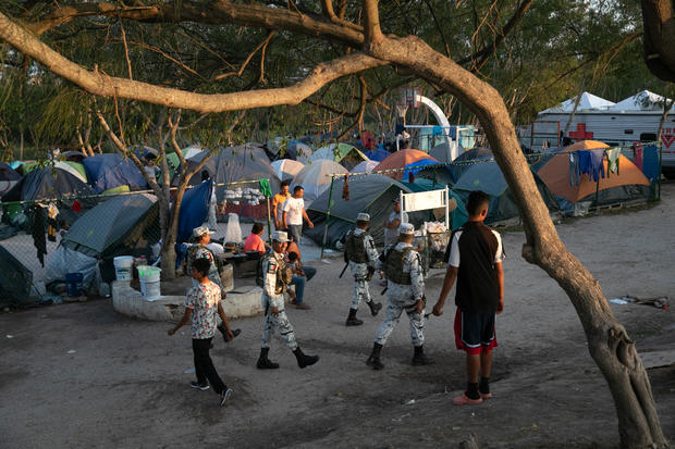 Asylum Seekers Fill Tent Camps As Part Of U.S. "Remain In Mexico" Policy 