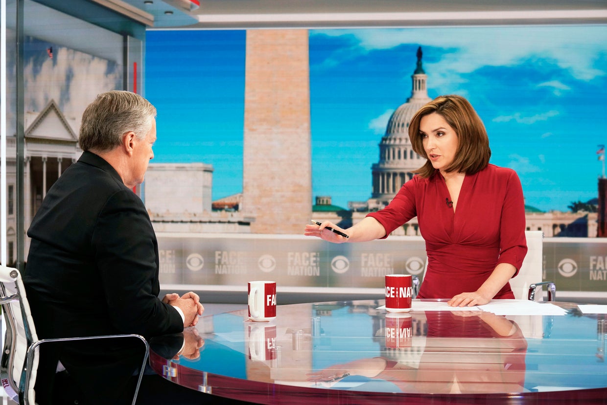 Behind the scenes of "Face the Nation" with Margaret Brennan CBS News