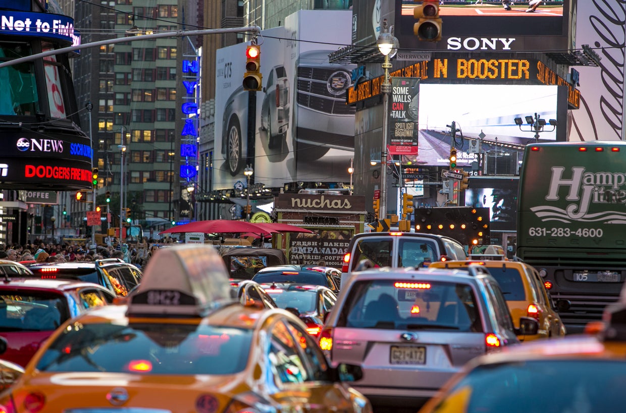 Worst traffic cities in the U.S., ranked