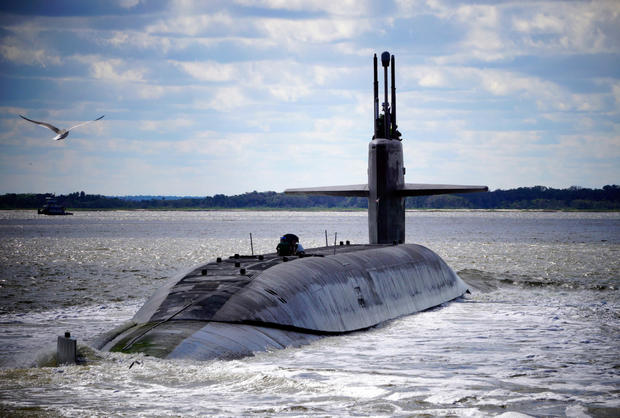 USS Alaska Returns to Naval Submarine Base Kings Bay 