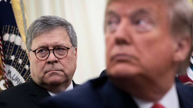 William Barr, Donald Trump