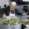 Dino Impagliazzo, Rome's 90-year-old 'chef of the poor', prepares food for the homeless