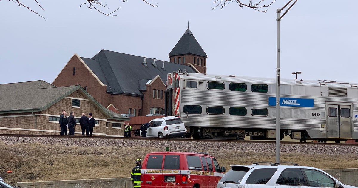 Car Driver OK After Metra Train Collides With SUV In Arlington Heights ...