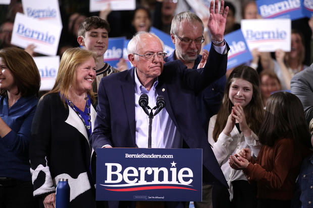 Presidential Candidate Bernie Sanders Holds Super Tuesday Night Rally In Vermont 