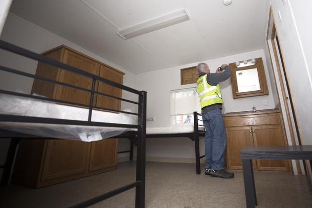 King County, Washington Officials Move Modular Units To Be Used For Housing Coronavirus Patients 