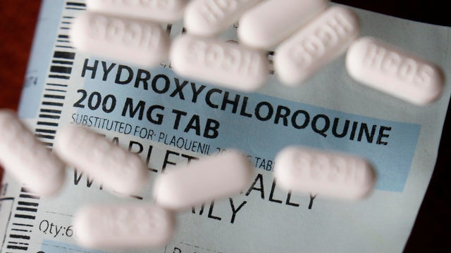 Virus Outbreak Trump Drug