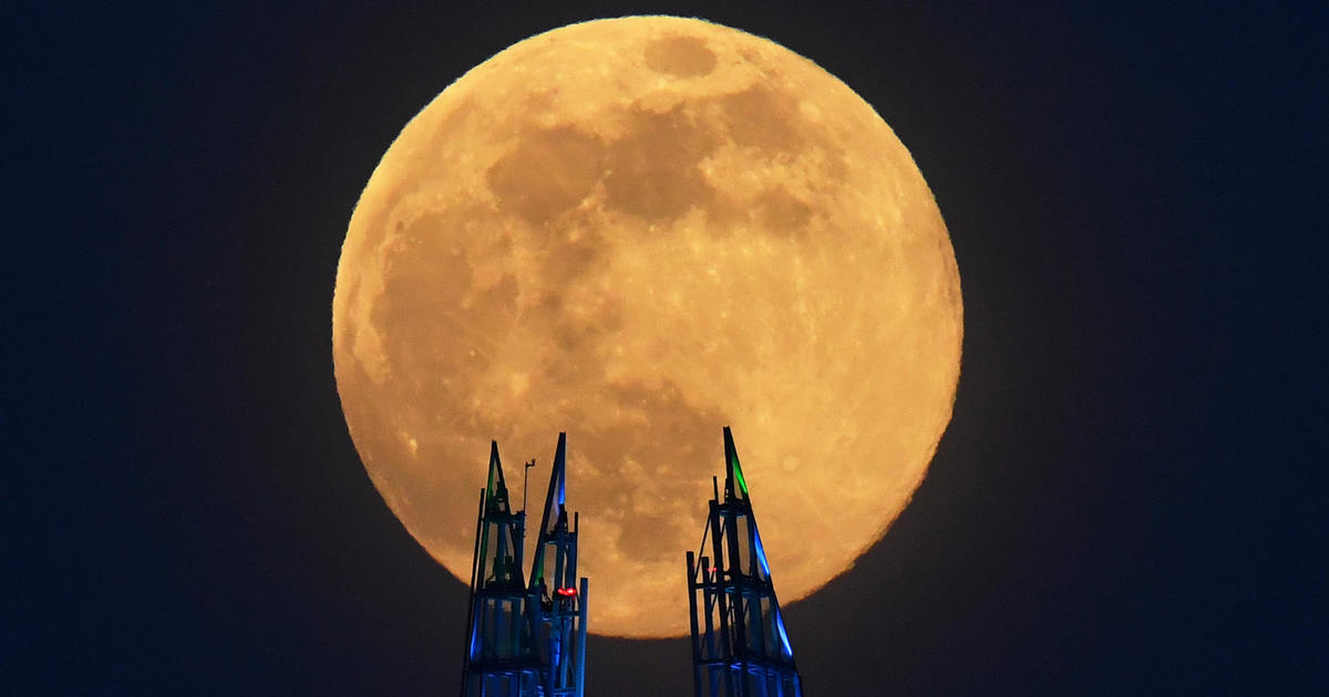 Pink moon, the largest supermoon of the year, takes over night skies