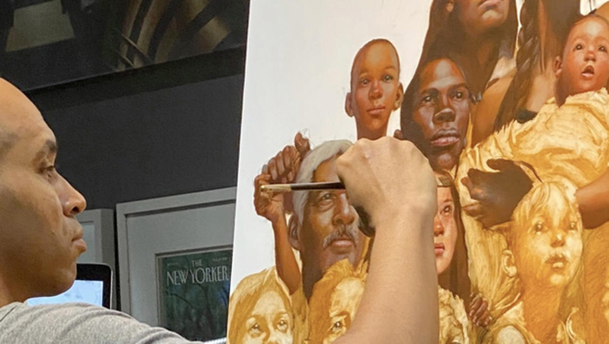 Artist Kadir Nelson's evocative response to the pandemic