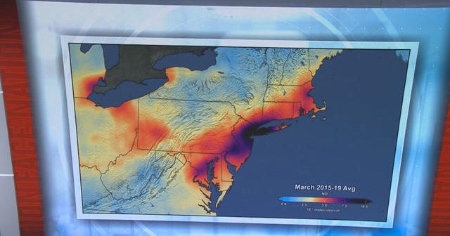 Air quality on Earth improves as global community moves indoors during coronavirus