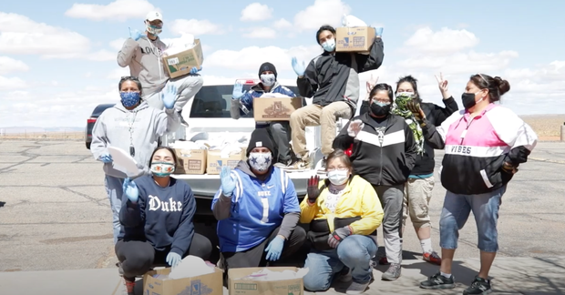 Donations for Native Americans flood in from Irish people hoping to thank them for their help during the Great Hunger famine
