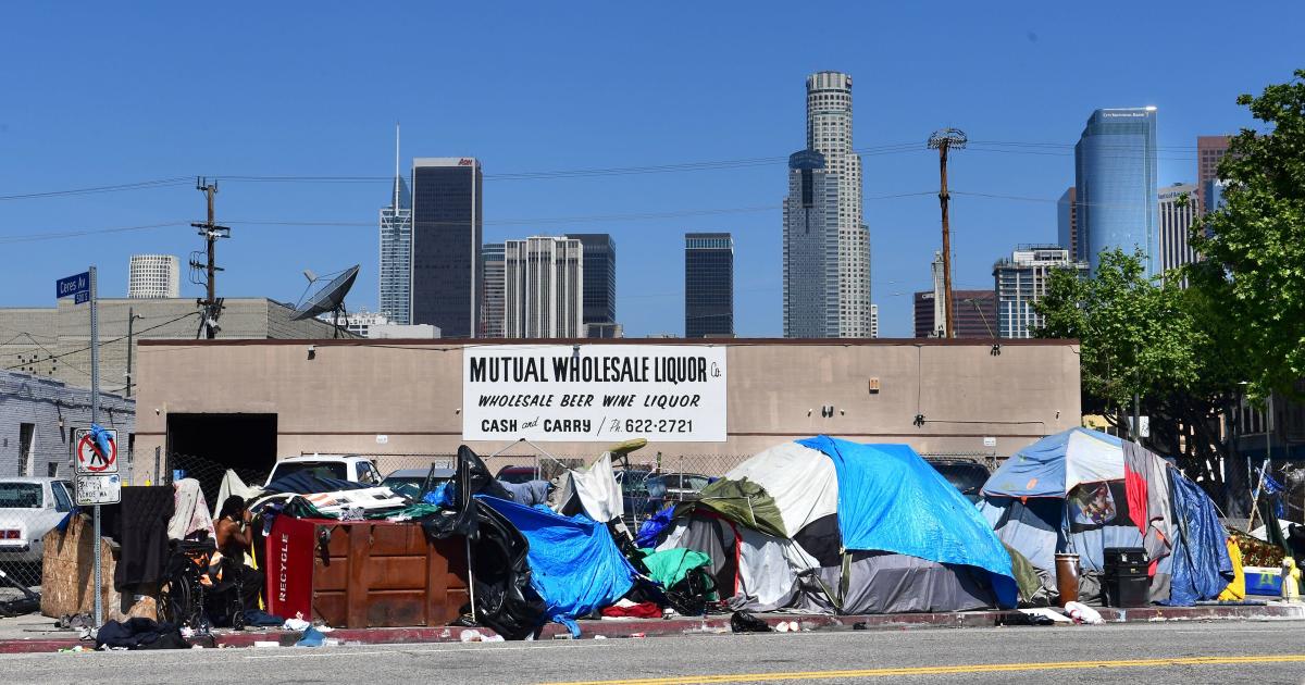 Judge Orders Los Angeles To Move Thousands Of Homeless People Cbs News