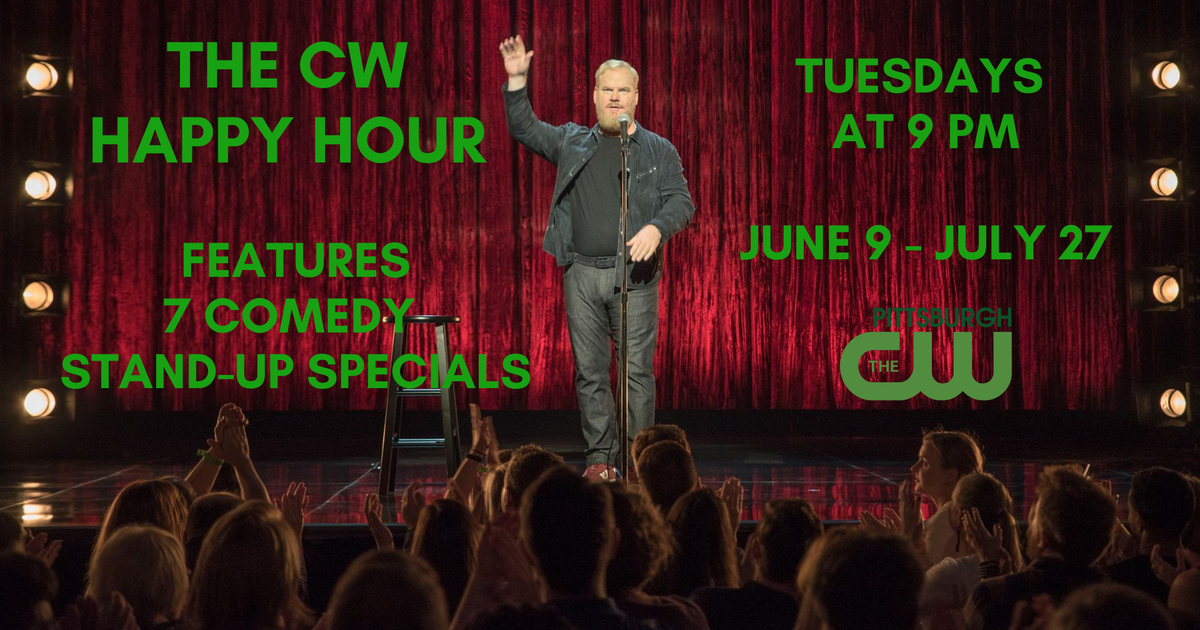 "THE CW HAPPY HOUR" FEATURES 7 COMEDY STANDUP SPECIALS CBS Pittsburgh