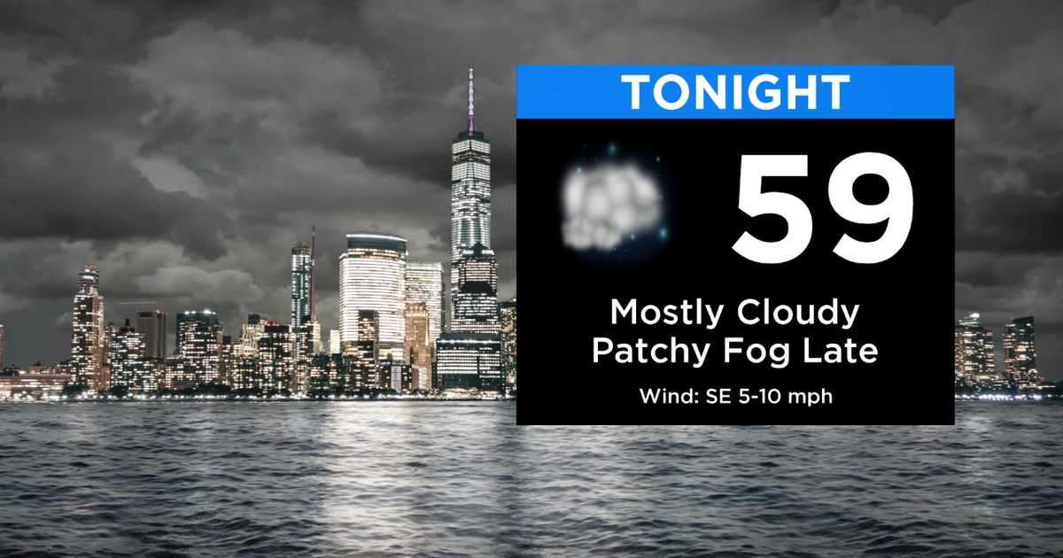 New York Weather 5/25 CBS2 Memorial Day Evening Weather Headlines