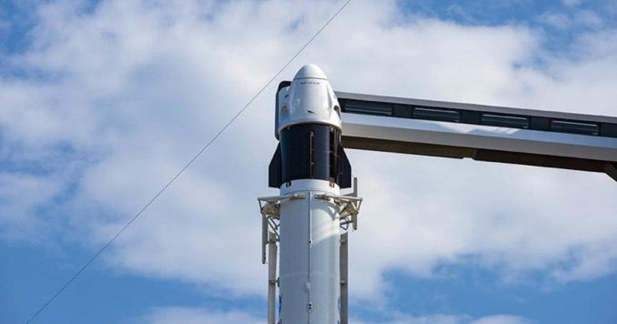 Weather outlook improves somewhat for historic SpaceX launch - CBS News