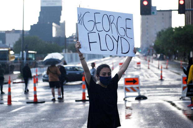 Protesters Gather In St. Louis Rallying Against Killing Of George Floyd In Minneapolis 