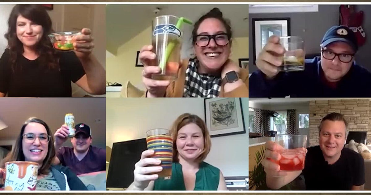 Cheers to the virtual cocktail party CBS News