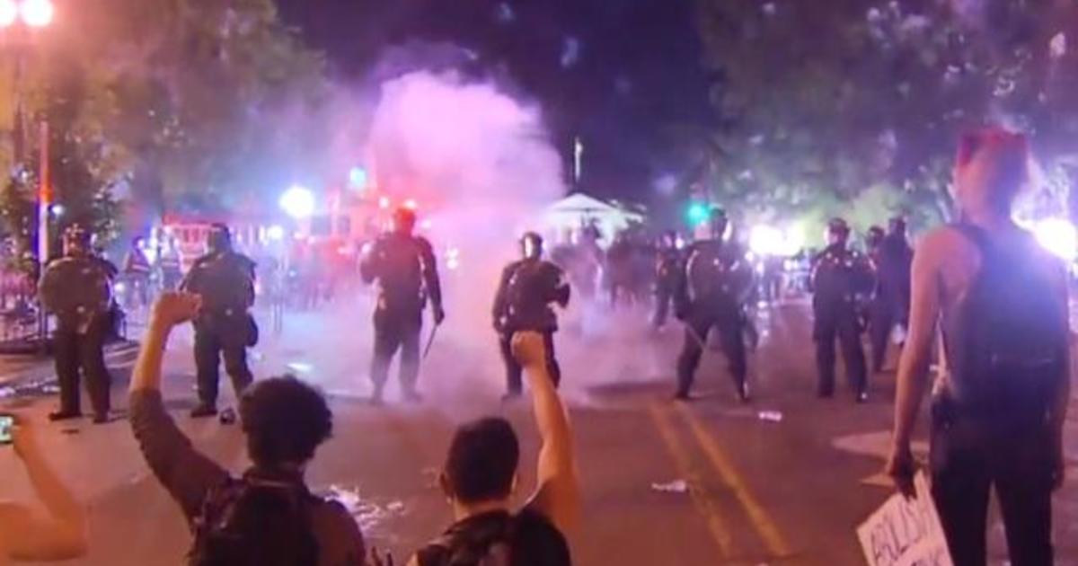 Police and protesters clash amid unrest across America