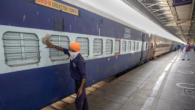Train Coaches Converted Into Isolation Ward For COVID-19 Patients 