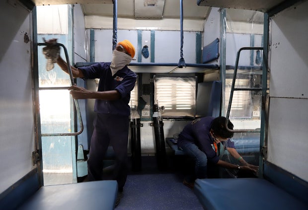 Railway station turned into isolation facilities dor Covid-19 patients 