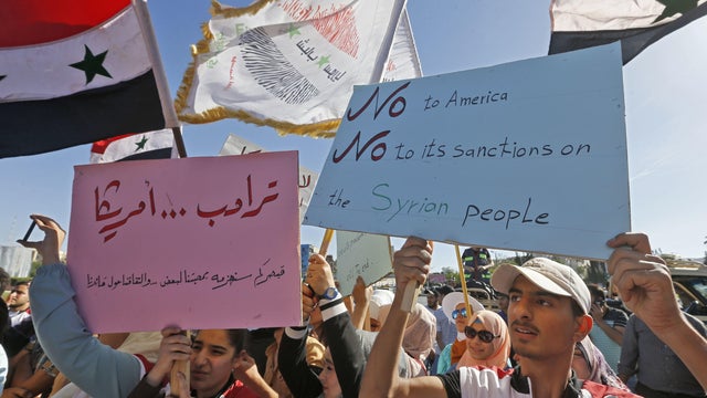 SYRIA-POLITICS-ECONOMY-DEMO 