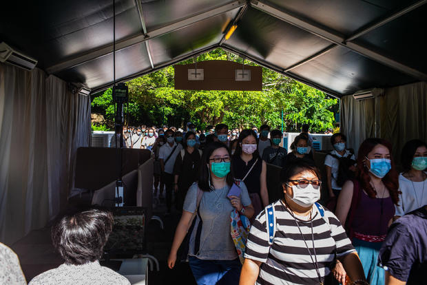 Hong Kong Disneyland Reopens Amid The Coronavirus Pandemic 