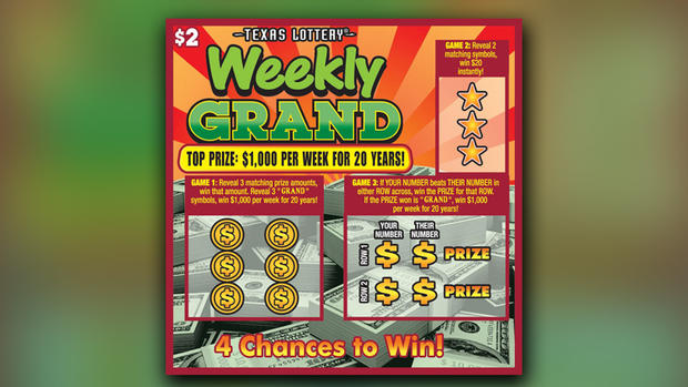 WEB Weekly Grand Lotto Scratch Off 