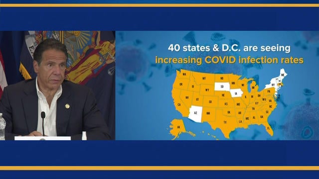 It S Not Just About You Cuomo Urges Young People To Stop Partying Amid Covid Threat Cbs News