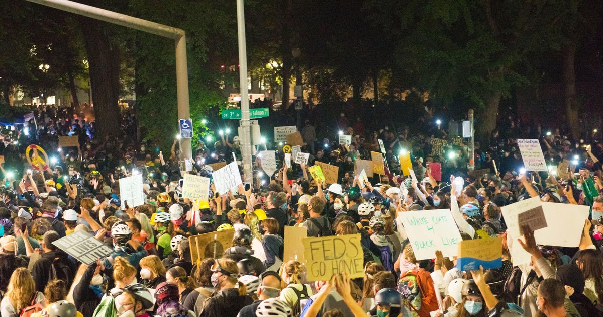 Portland: Thousands join 57th night of protests, marked...