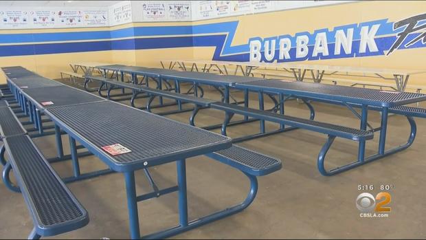 Burbank Middle School Cafeteria 