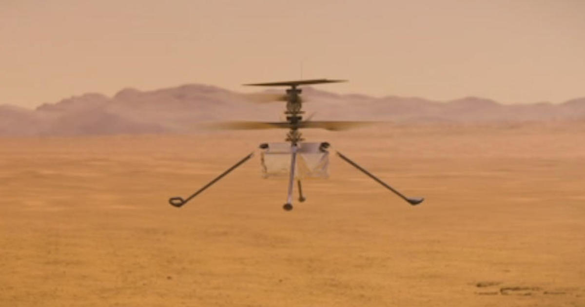 Mars helicopter reaches "big milestone" on flight to planet