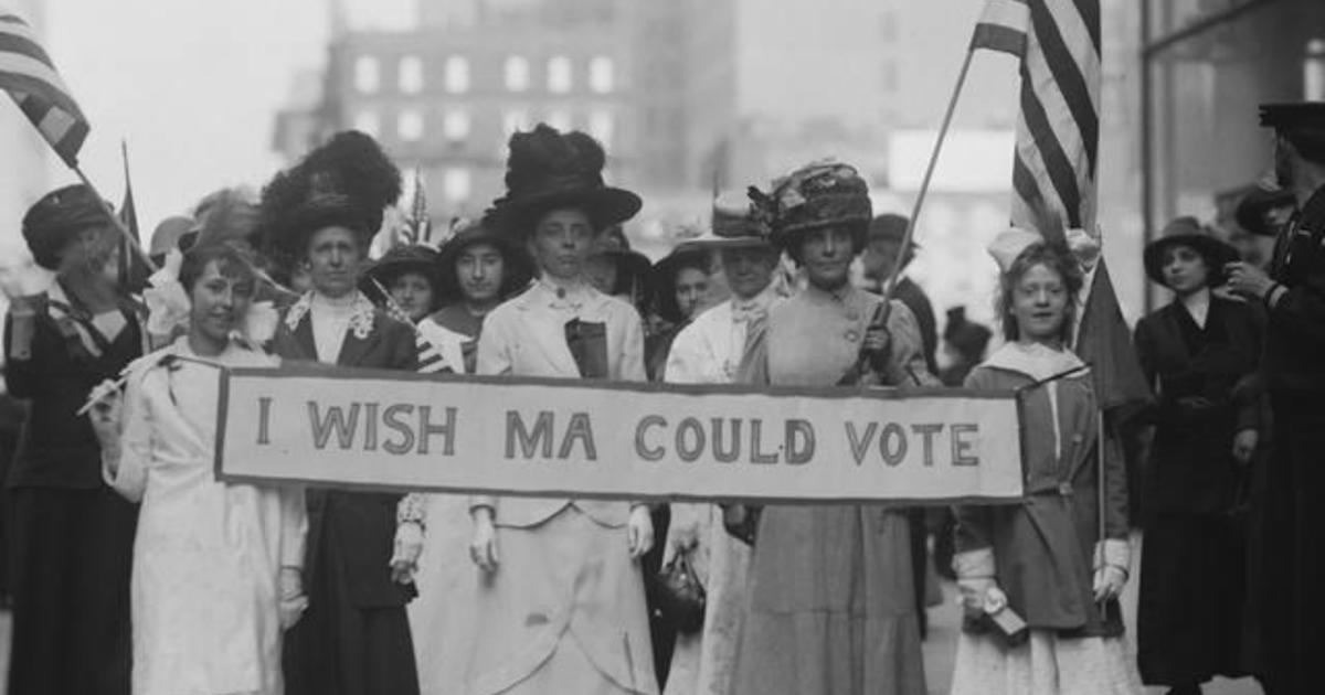 Votes For Women How The Suffragists Won Cbs News