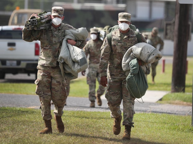 Texas And Louisiana Prepare For Direct Hit From Hurricane Laura
