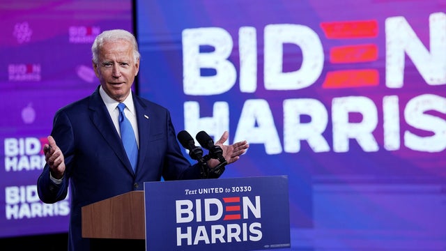 Democratic presidential nominee Biden discusses plan to safely reopen schools amid coronavirus pandemic in Wilmington, Delaware 