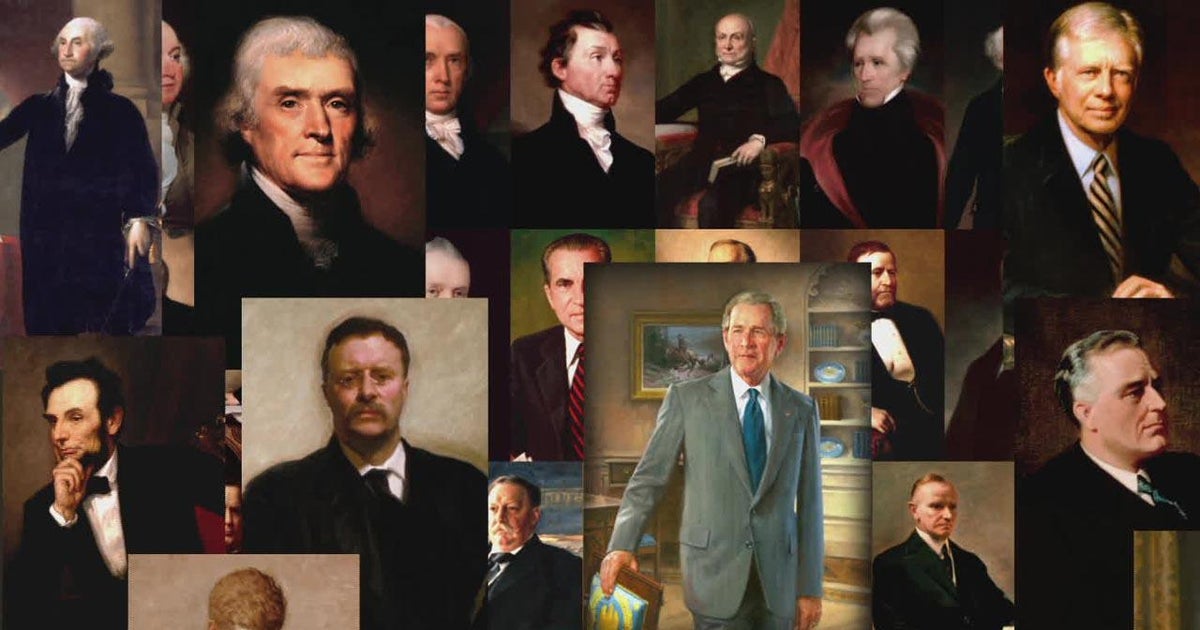 Painting The Presidents Cbs News
