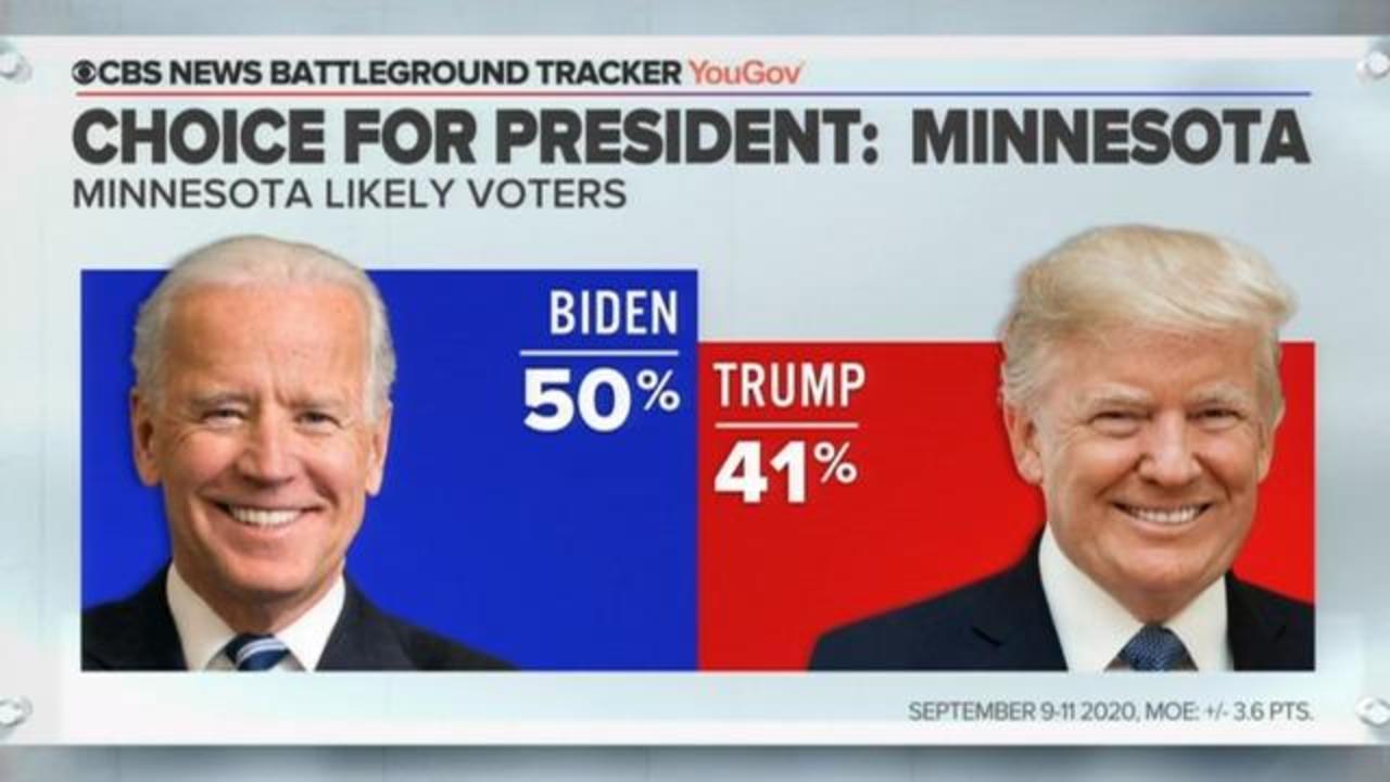New Cbs Poll Shows Tight Presidential Race In Key States Cbs News