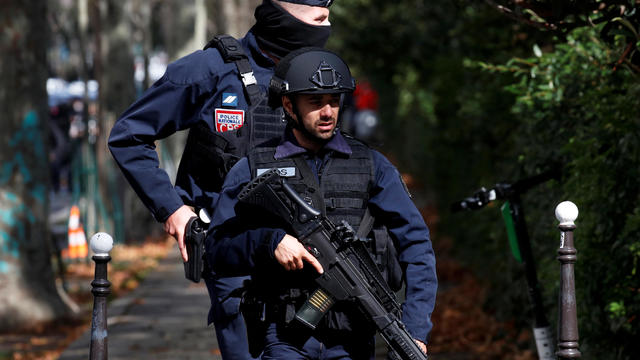 Police operation ongoing near the former offices of Charlie Hebdo, in Paris 