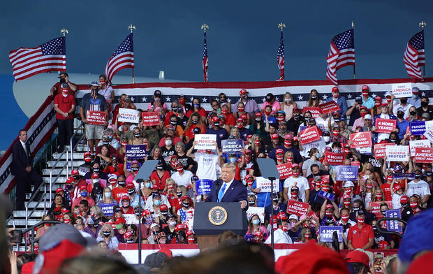 President Trump Hosts A Great American Comeback Campaign Event In Jacksonville 