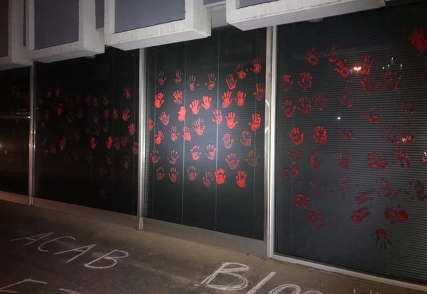 Dallas Police Association vandalism 2 