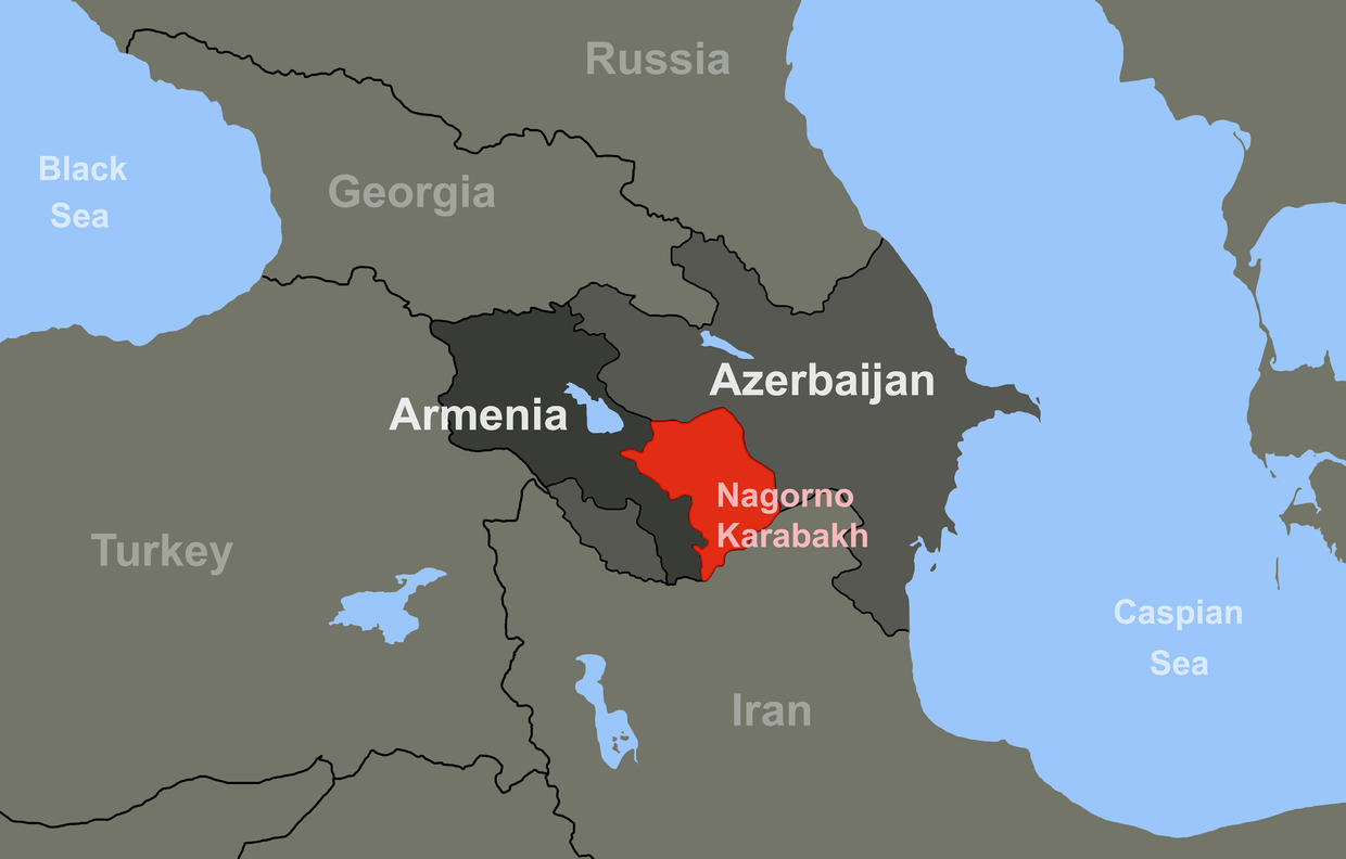 Nagorno Karabakh Map 1277576441 