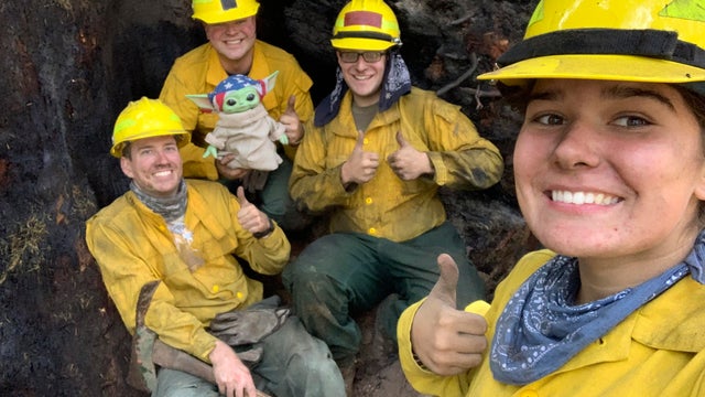 Western Wildfires-Baby Yoda 