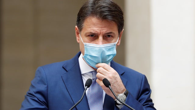 Italian Prime Minister Giuseppe Conte