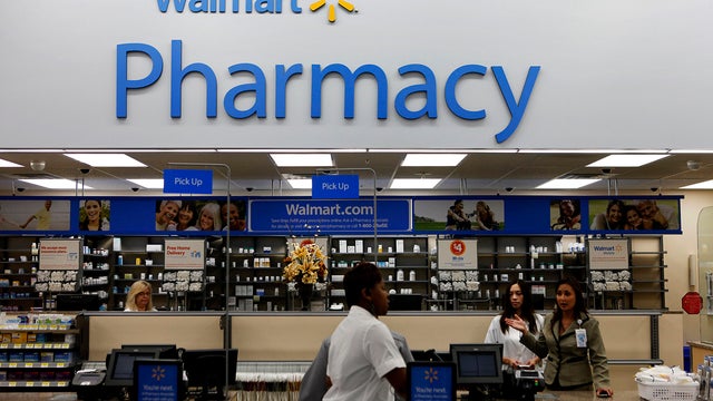 Grand Opening At A New Wal-Mart Store 