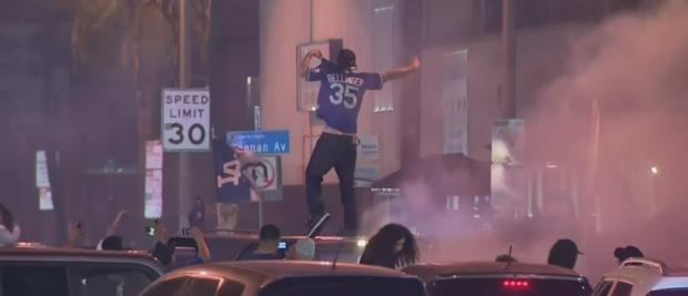 Downtown LA Businesses Looted, Several Arrested After Dodgers Win World Series 