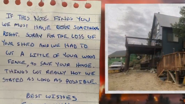 Firefighter note