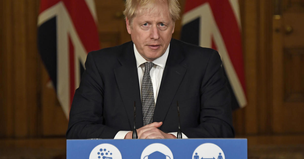 Boris Johnson puts U.K. on coronavirus lockdown as cases top 1 million - CBS News